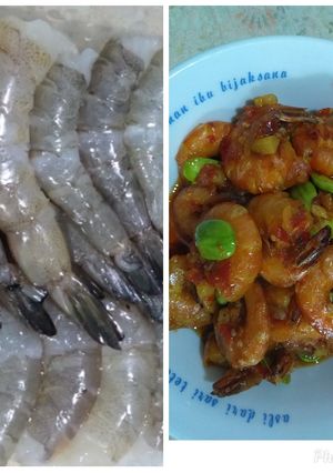 Foto resep Udang Marinasi Sambal Pete
