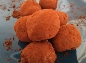 Une photo de Truffe chocolat noir
