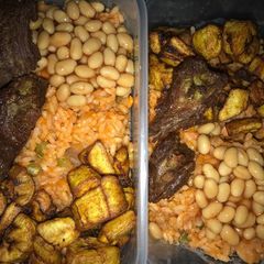 A picture of Jollof Rice.