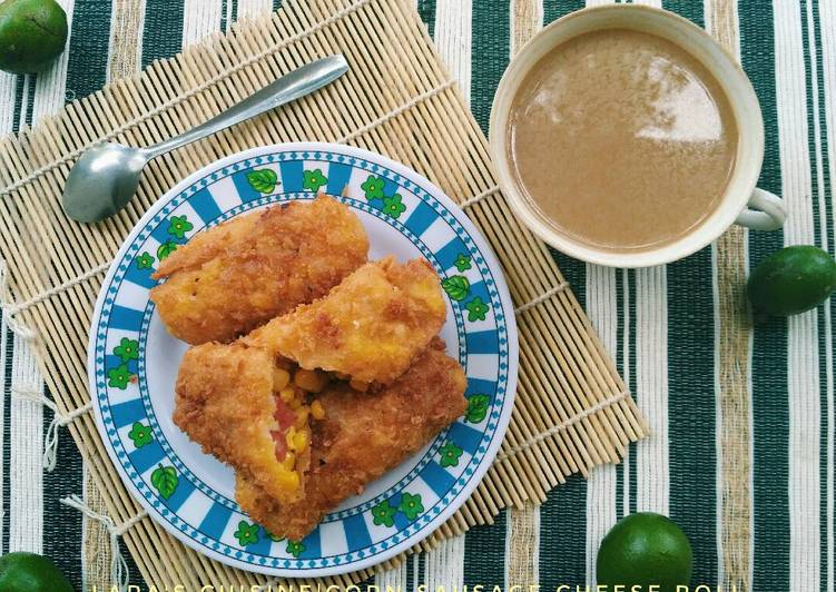 Risoles isi jagung sosis keju