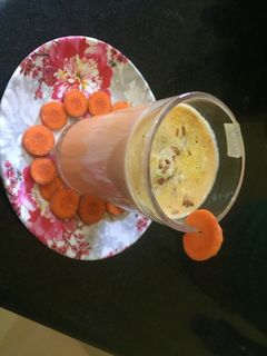 கேரட் மில்க் ஷேக் 😋🥕🥕🥕🥕🥕🥕 செய்முறை முக்கிய புகைப்படம்
