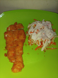 Foto resep Chicken katsu & salad hokben