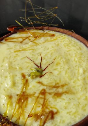 A picture of Caramel Phirni.