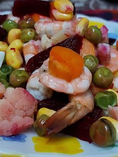 প্রণ কোল্ড স্যালাদ (prawn cold salad recipe in bengali) রেসিপির প্রধান ছবি