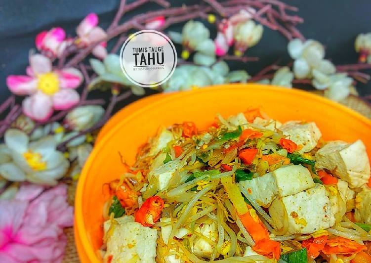 Tumis tauge tahu