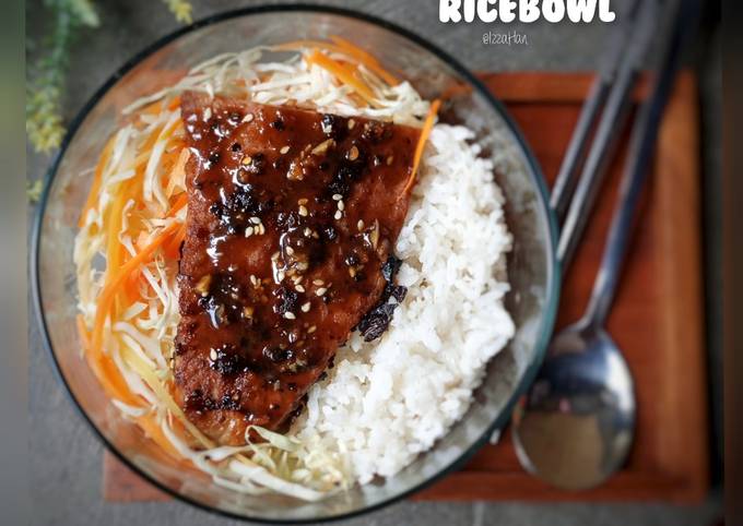 Grilled Fish Ricebowl