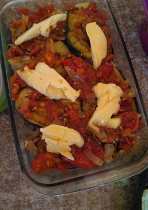 Una foto de Lasagna de berenjenas