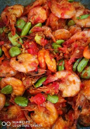 Foto resep Balado Udang Petai