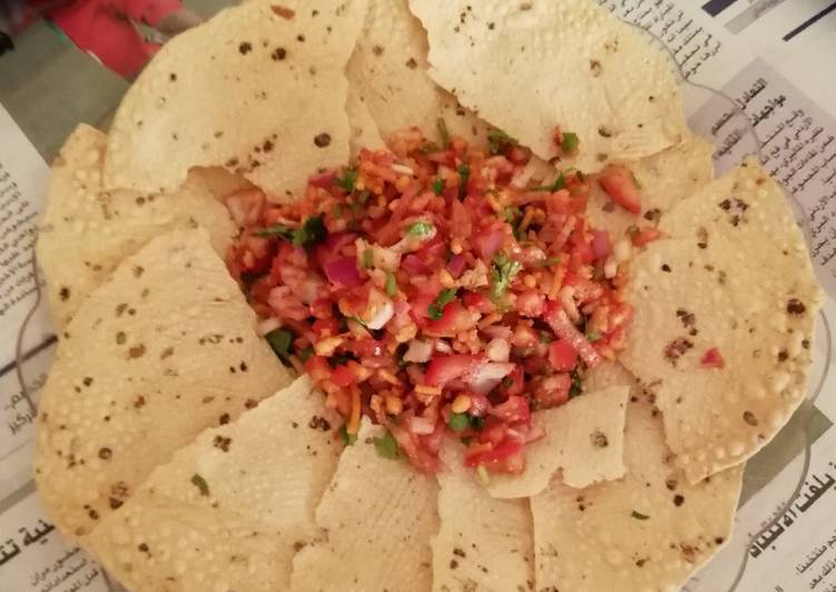 Recipe of Super Quick Homemade Masala papad