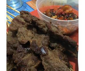 Resep mudah 12. Sate Maranggi Empuk Nikmat Lezat