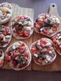 Pizza en hallulla