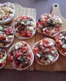 Pizza en hallulla