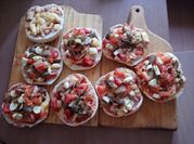Una foto de palmitos con queso