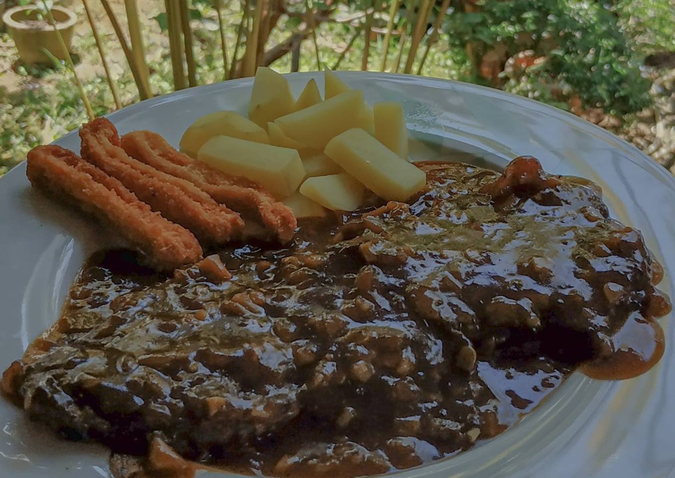 Steak sapi rumahan