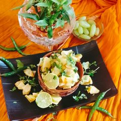A picture of Falahari aloo/ vrat wale aloo.