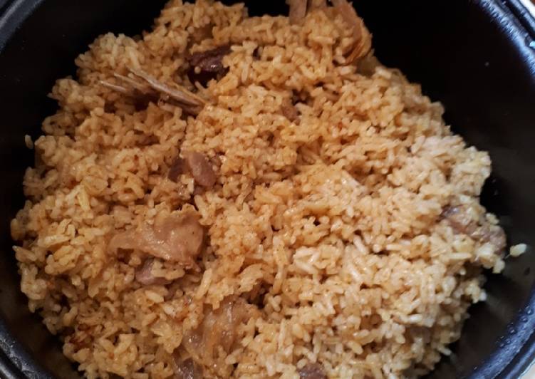 Resep Nasi kebuli rice cooker, Enak
