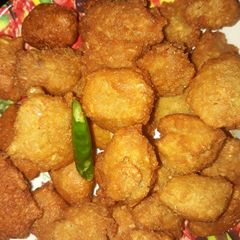 A picture of Chawla ki dal ki pakori.
