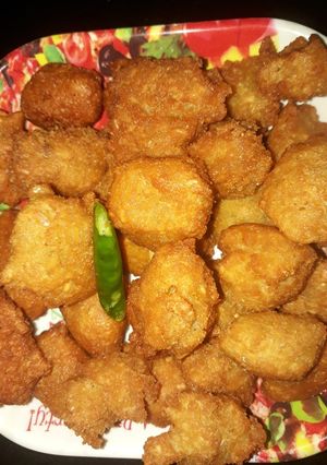 A picture of Chawla ki dal ki pakori.