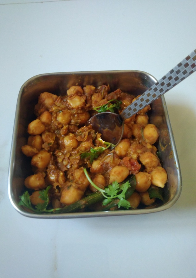 ஹோட்டல் ஸ்டெயில் சன்னா மசாலா செய்முறை முக்கிய புகைப்படம்