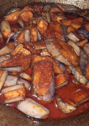 Foto resep Terong balado pedas