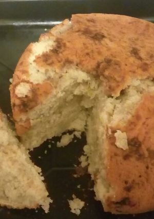A picture of Banana Cake # Baking with Fruits Contest#.