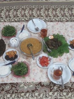 عکسی از دستور کوکو سبزی