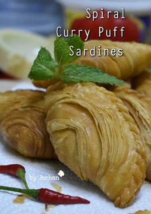Foto resep Spiral Curry puff Sardine