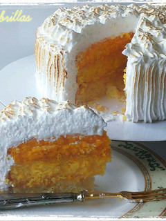 Una foto de Tarta de limón y merengue