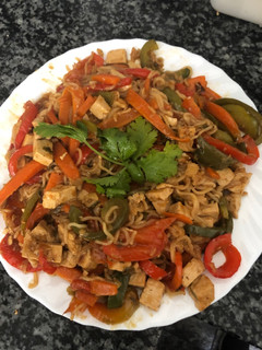 Una foto de 65. Tofu agridulce (principal verdura)