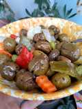 Alive scacciate (olive schiacciate)