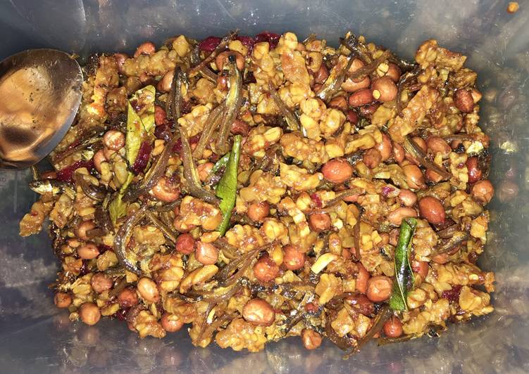 Resep: Di RumahKering Balado Tempe, Kacang, Teri