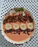 Smoothie bowl de papaya 🥣🌴🍂