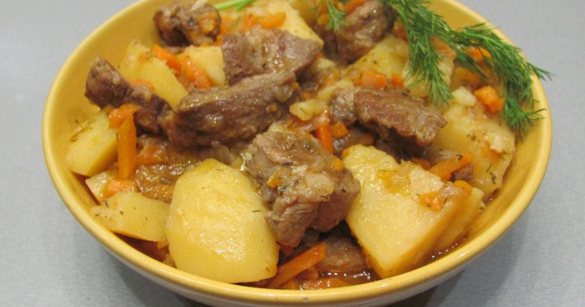 Вкусное Жаркое В Духовке Фото Рецепт