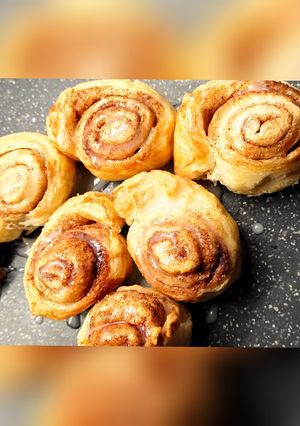 Φωτογραφία της συνταγής Ρολάκια κανέλας - cinnamon rolls