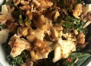 Una foto de Ensalada de kale