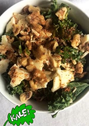 Una foto de Ensalada de kale