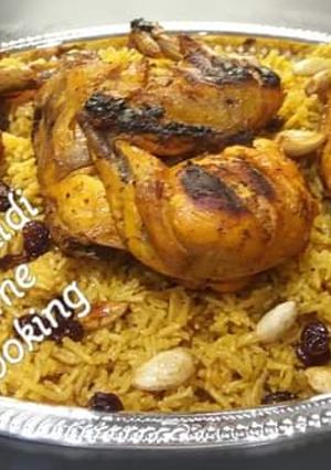 A picture of 🍗🥘🥗Chicken Kabsa🥗🥘🍗.