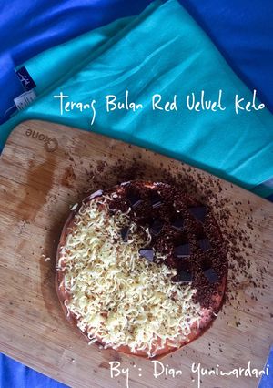 Foto resep Terang Bulan Red Velvet Keto #ketopad_cp_streetfoodketo