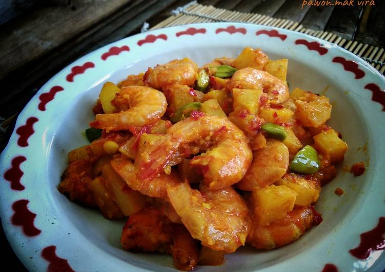 Cara Gampang Menyiapkan Sambal Goreng Kentang Udang yang Enak