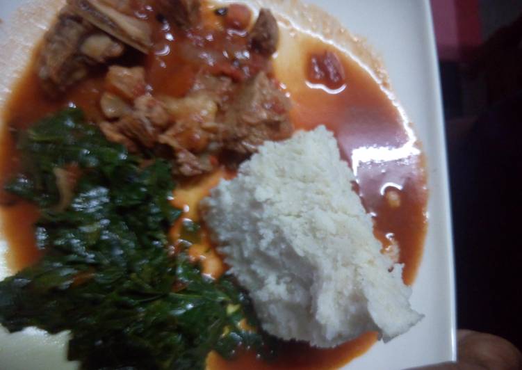 Recipe of Any-night-of-the-week Stewed Beef Meat with Fried kunde