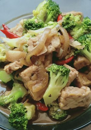 Foto resep Tumis brokoli lada hitam
