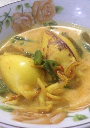 Foto resep Gulai cumi isi tahu