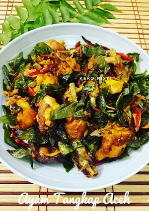 Foto resep Ayam Tangkap Aceh || Ayam Goreng dgn Daun Kari
