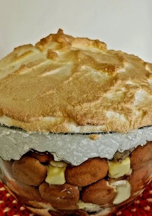 A picture of Banana Pudding.
