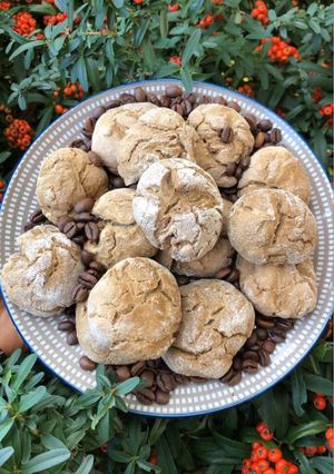 Foto di Biscotti rustici al caffè🍪☕️