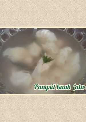 Foto resep Pangsit kuah (ala chef)