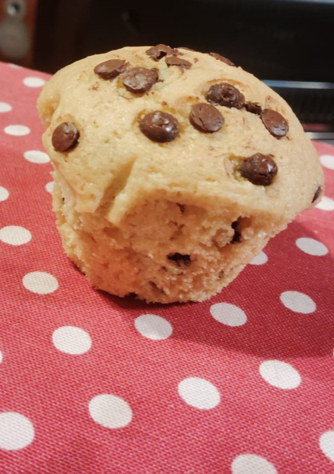 Una foto de Muffins con chips de chocolate 🤗