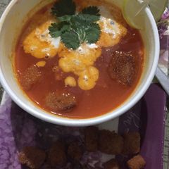 A picture of Tomato soup.