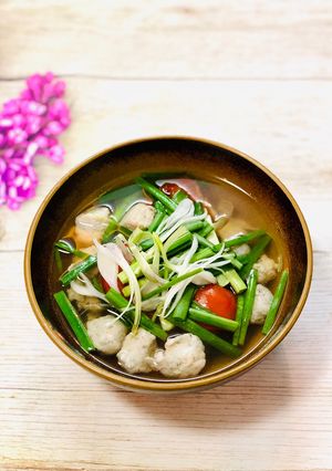 Hình của món Canh Chả Cá Thác Lác.