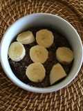 Avena bañada en Cacao